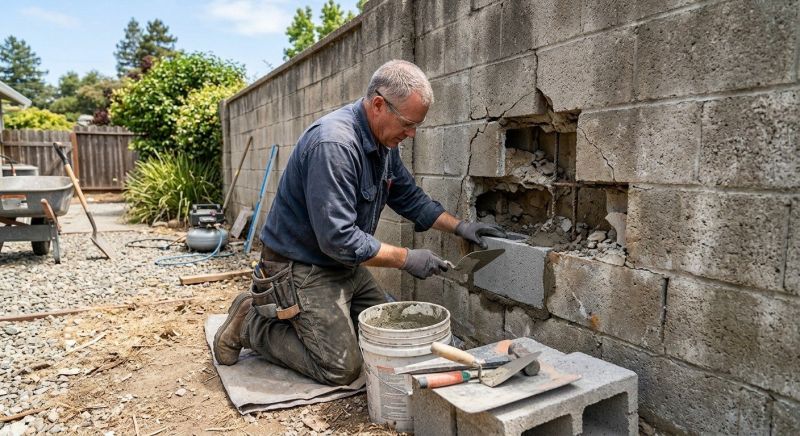 Block Masonry Repair in Pinellas County, FL