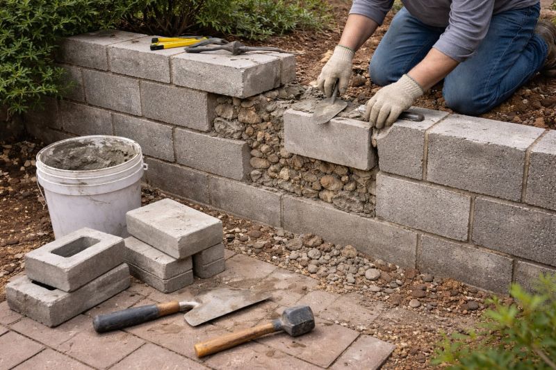 Block Wall Repair in Clearwater Beach, FL