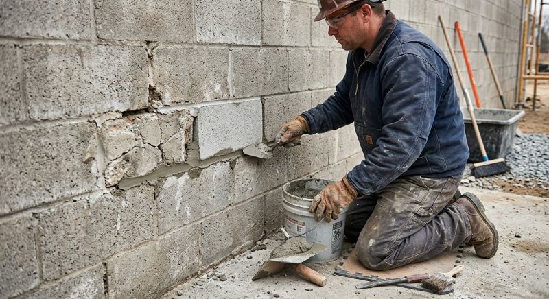 Block Wall Repair in Largo, FL