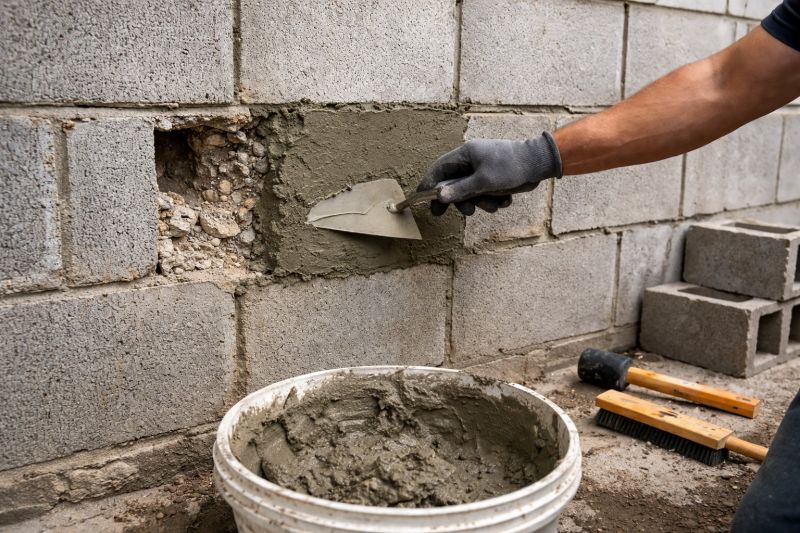 Block Wall Repair in Oldsmar, FL