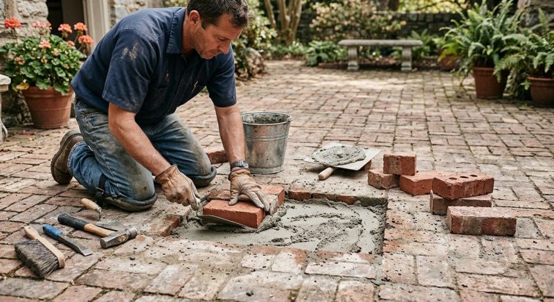 Brick Flatwork Repair in Dunedin, FL