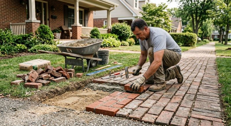 Brick Flatwork Repair in Land O Lakes, FL