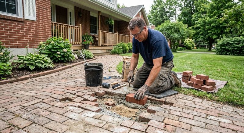 Brick Flatwork Repair in Largo, FL