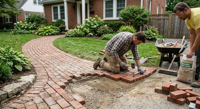 Brick Flatwork Repair in Oldsmar, FL