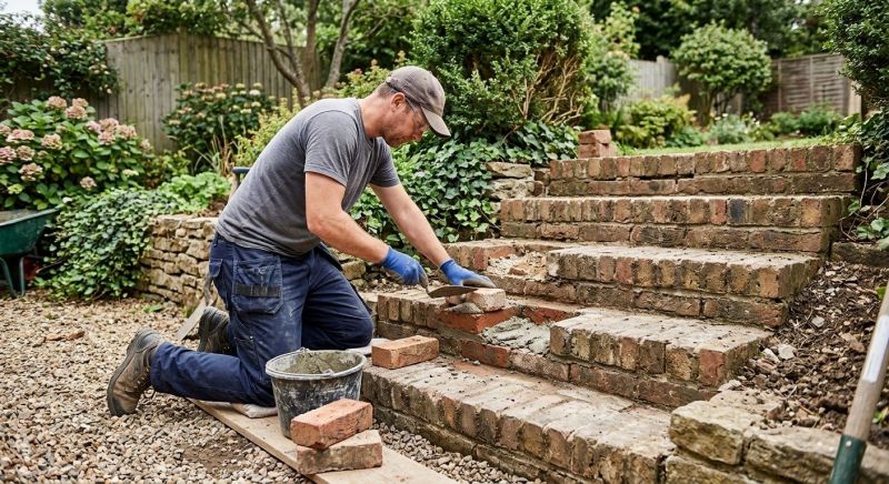 Brick Stairs Repair in Port Richey, FL