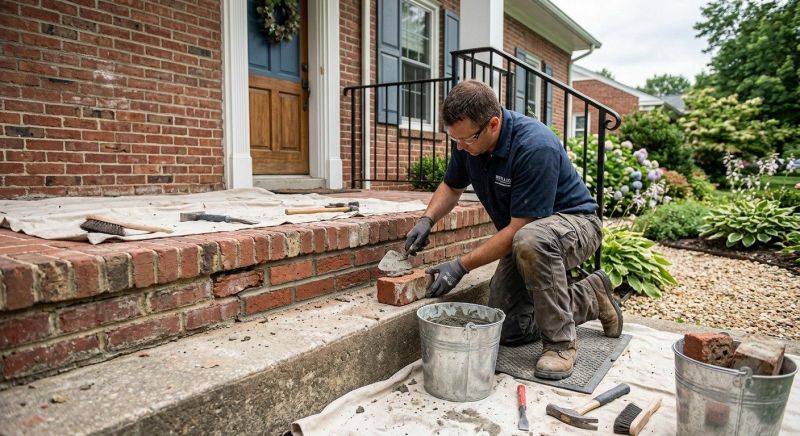 Brick Stairs Repair in Port Richey, FL