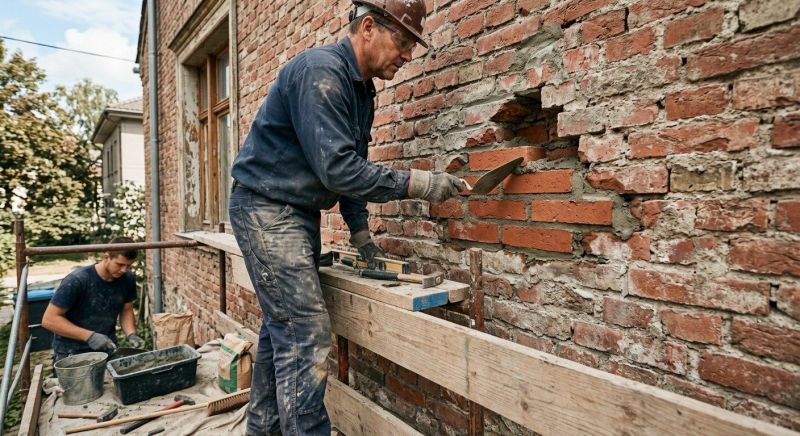 Brick Wall Repair in Clearwater Beach, FL