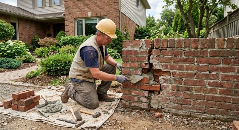 Brick Wall Repair in Land O Lakes, FL