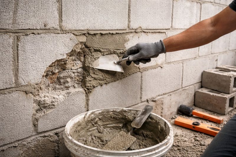 Cinder Block Wall Repair in Holiday, FL