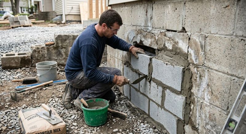 Concrete Block Repair in Pinellas County, FL