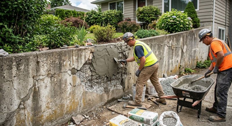 Retaining Wall Repair in Dunedin, FL