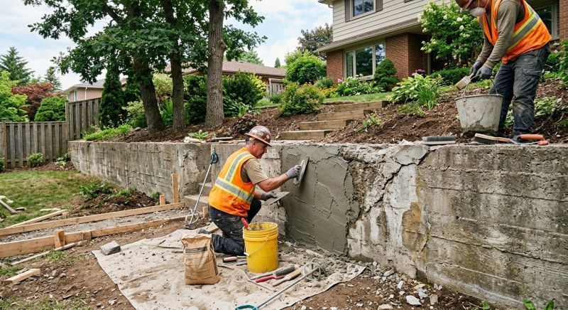 Retaining Wall Repair in Lutz, FL