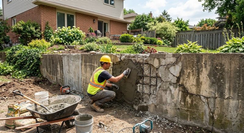 Retaining Wall Repair in Odessa, FL