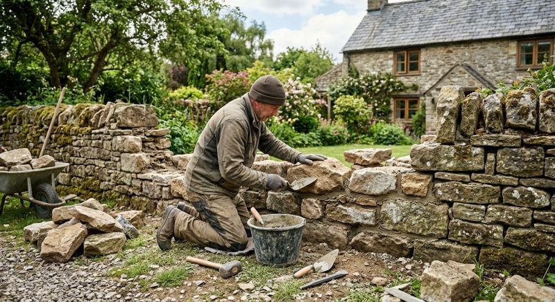 Stone Wall Repair in Clearwater Beach, FL