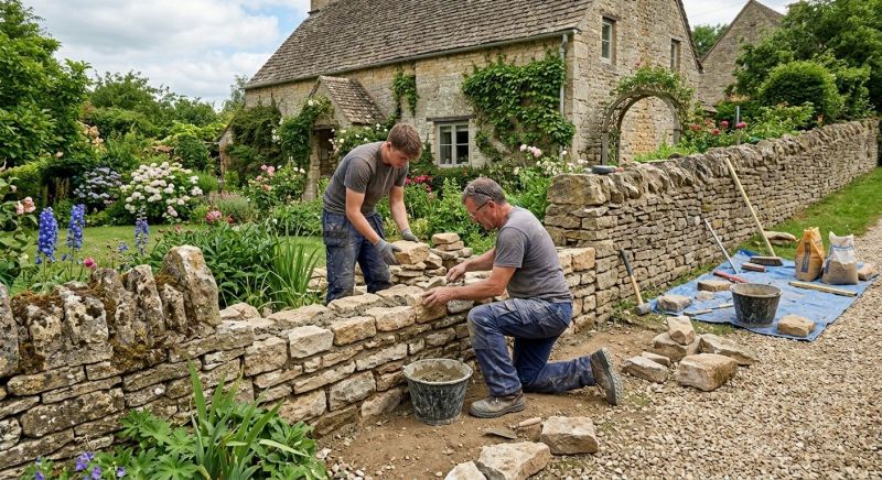 Stone Wall Repair in Oldsmar, FL